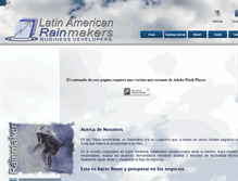 Tablet Screenshot of la-rainmakers.com